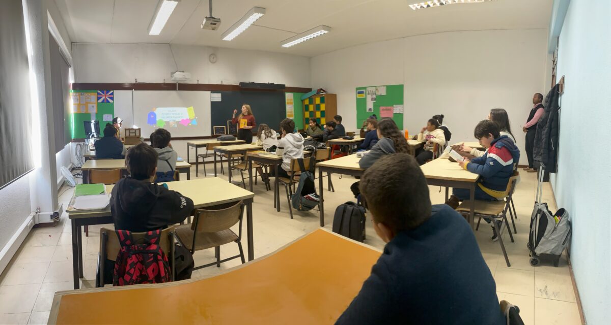 Sessão «Tu tens Valor!», Odivelas, Escola D. Dinis 12 4Andrea odivelas