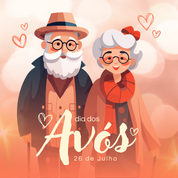 Post para Instagram Dia dos Avos